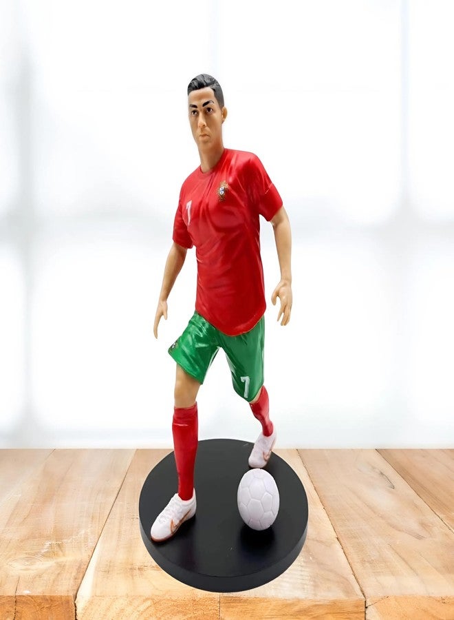 ماياترا مجسم لاعب كرة القدم من ماياترا - رونالدو إصدار PG، 18 سم - مجسم رياضي فاخر لمحبي كرة القدم والأطفال وهواة الجمع - تصميم دقيق، مثالي للعرض والإهداء - Image 3